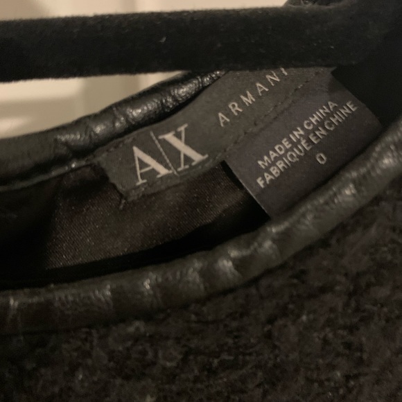 AX Armani Exchange black mini dress, 0 - Picture 3 of 5